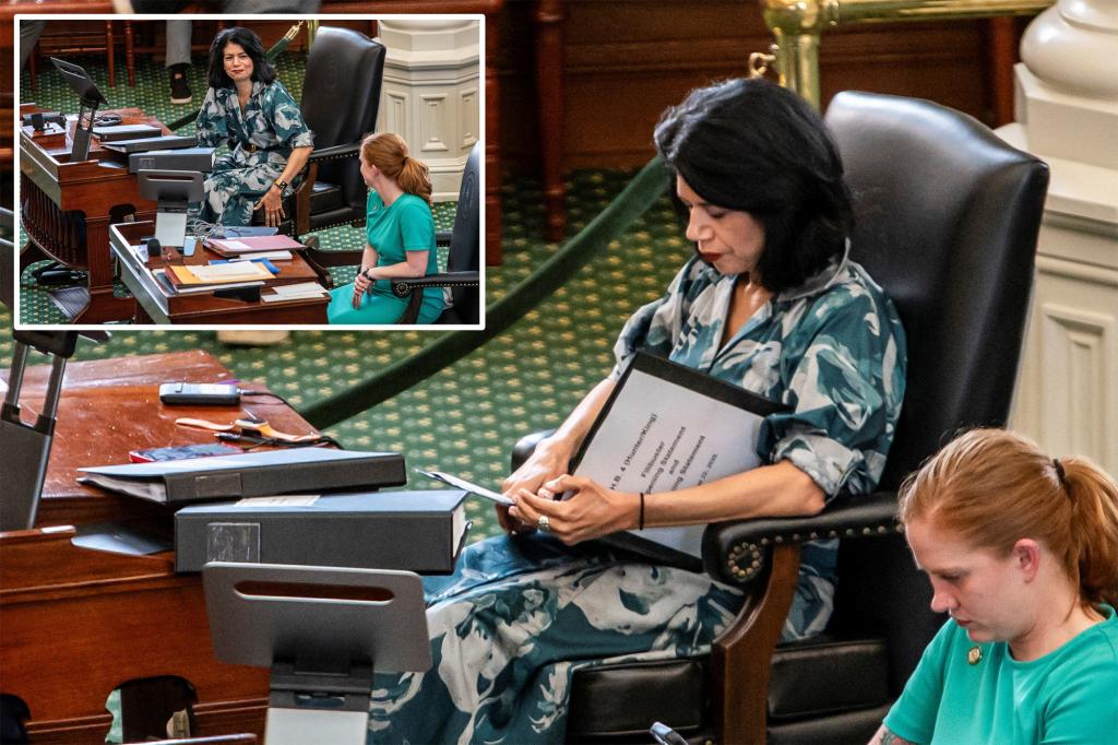 Democratic Texas state Sen. Carol Alvarado outfitted with catheter, urine bag for redistricting bill filibuster 