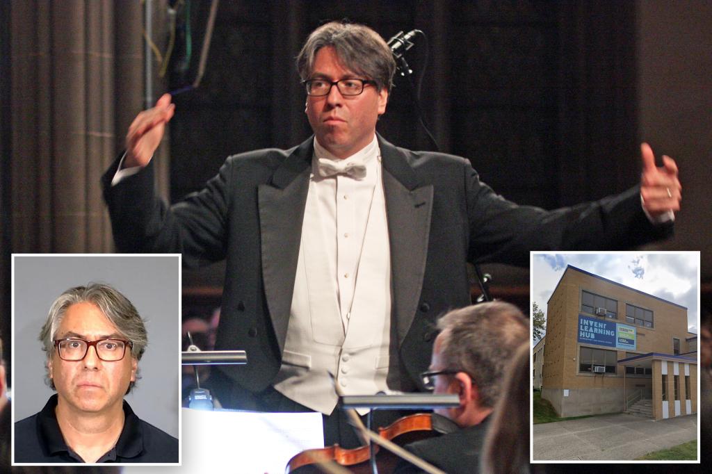 Disgraced NYC conductor fired over sex accusations is arrested on child porn charges while working as a teacher