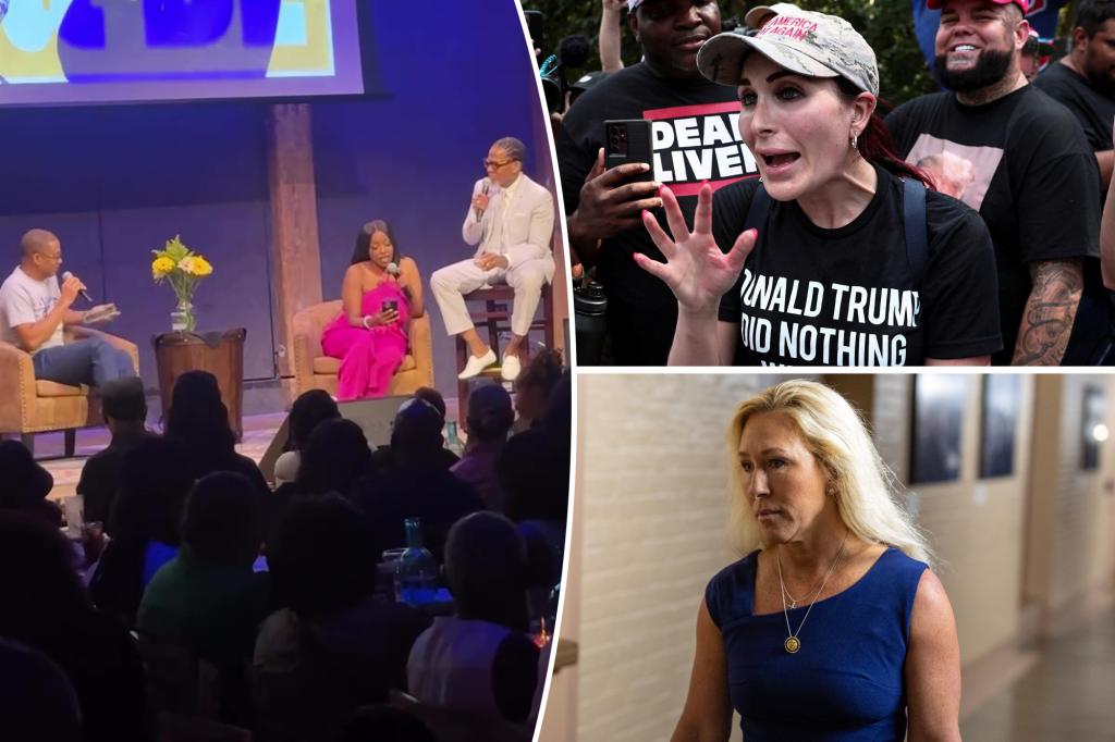 Don Lemon, D. L. Hughley roast Marjorie Taylor Greene, Laura Loomer rift with dramatic reading at City Winery show