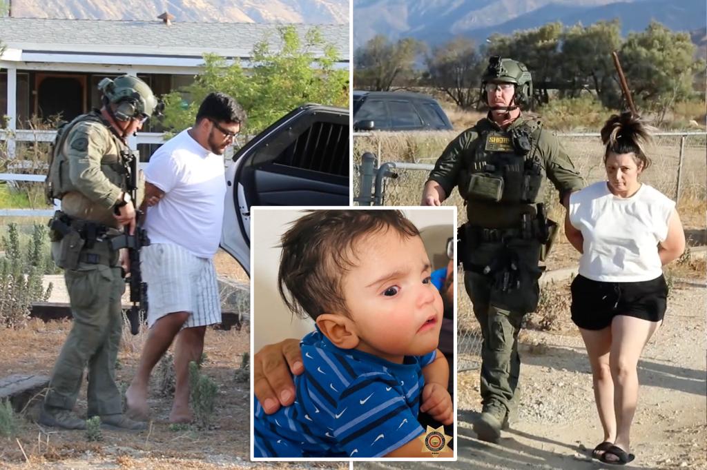 Dramatic video shows Emmanuel Haro’s parents being hauled away on murder charges after phony baby snatch story