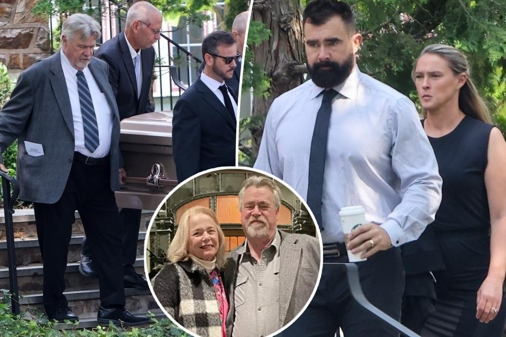 Ed Kelce’s girlfriend, Maureen Maguire, laid to rest in somber funeral