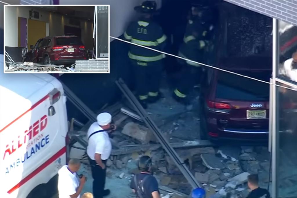 Elderly gym-goer killed as SUV crashes into New Jersey Planet Fitness