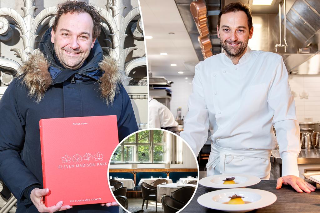 Eleven Madison Park chef Daniel Humm shopping book to publishers — as his $365-per-meal vegan restaurant offers meat again
