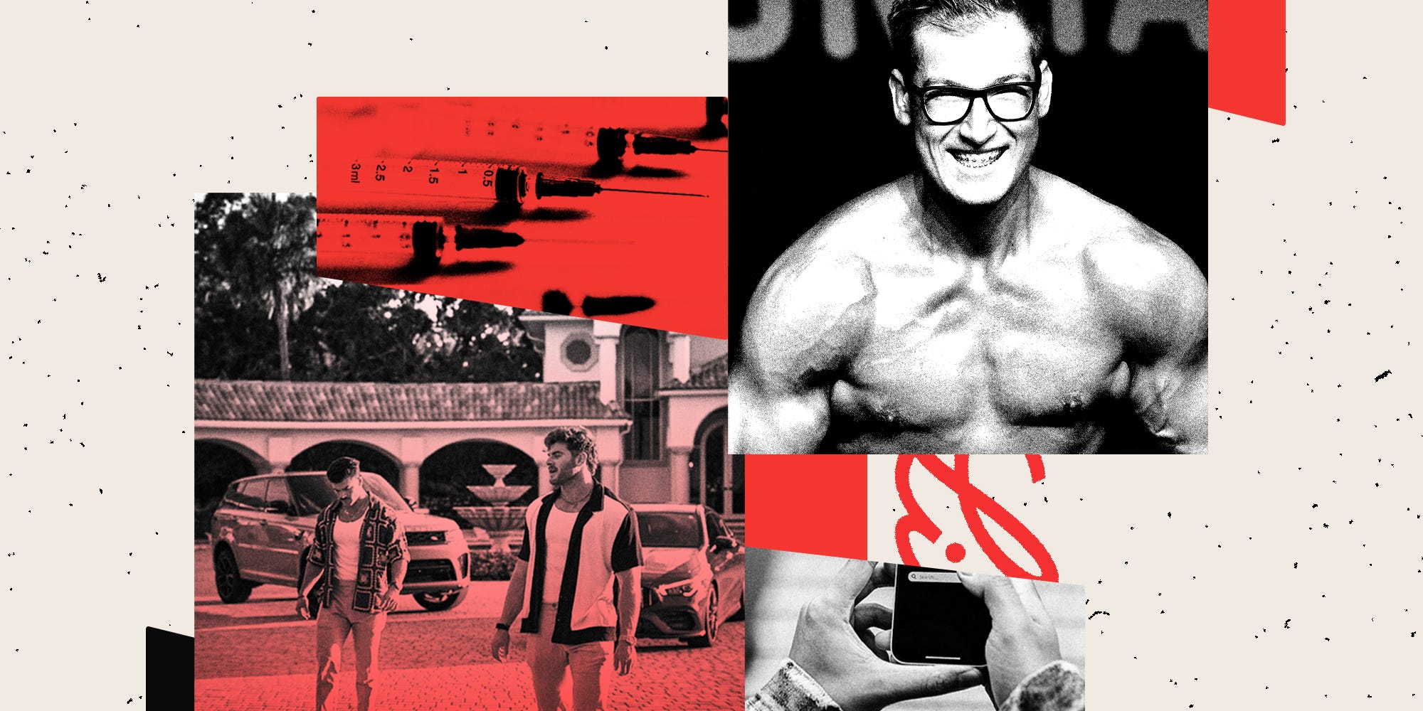 Photo collage of Max Radovanic and Overtime Men's Health