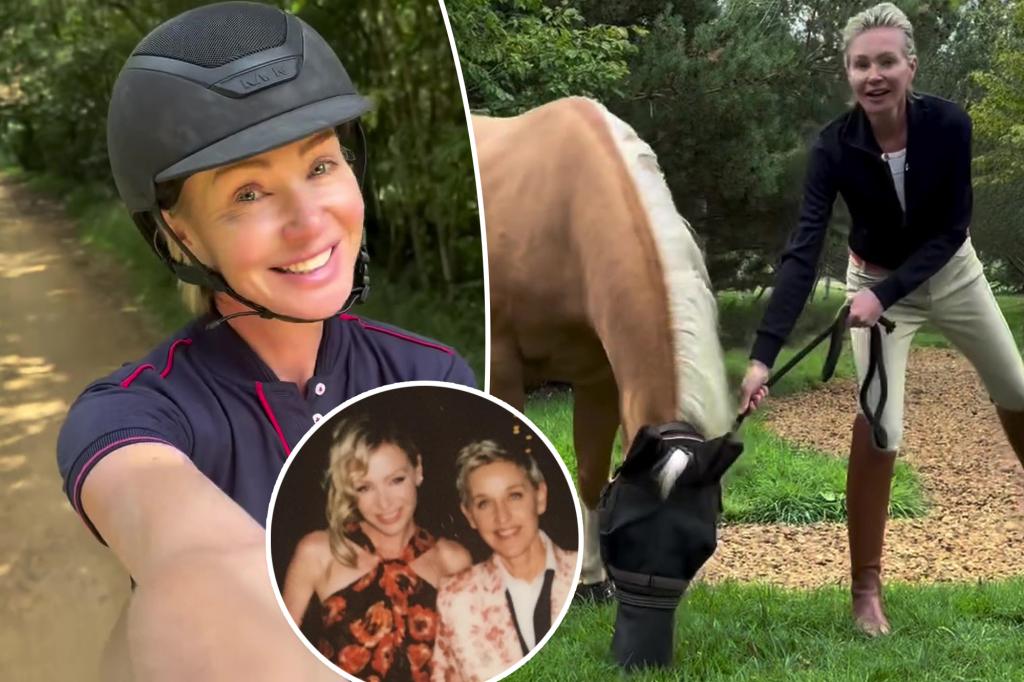 Ellen DeGeneres shares new glimpse at her and Portia de Rossi’s ‘dream life’ in England after fleeing US
