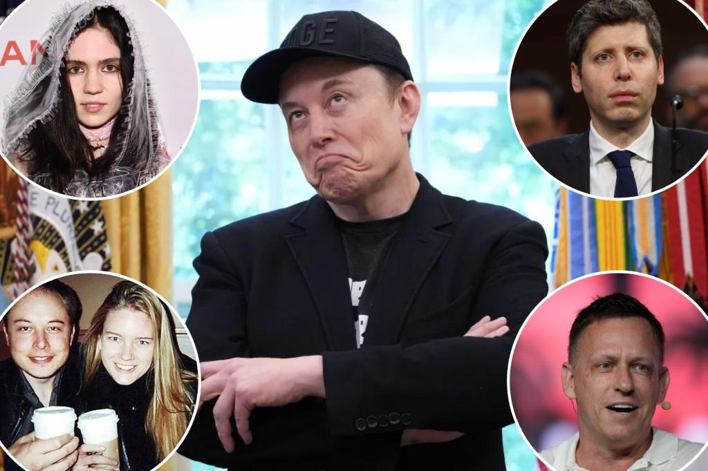 Elon Musk’s long history of having a short fuse and burning through friends and relationships: ‘he busts up with everybody’