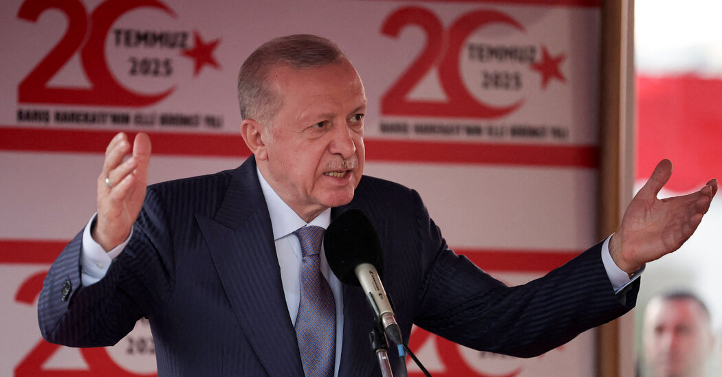 Erdogan Calls It an Anticorruption Drive. His Rivals Call It a Political Crackdown.