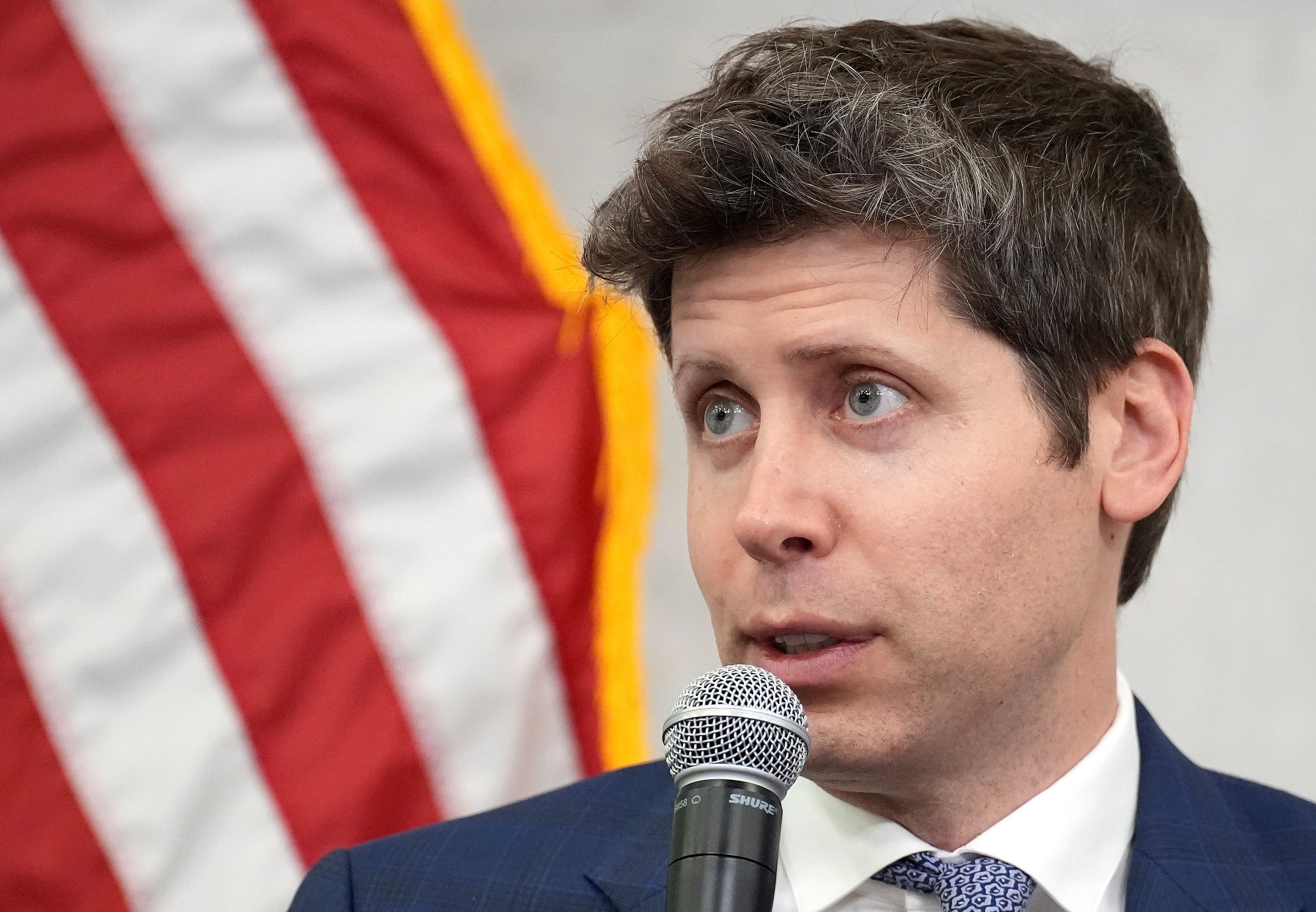 OpenAI CEO Sam Altman speaks at the Federal Reserve, July 2025