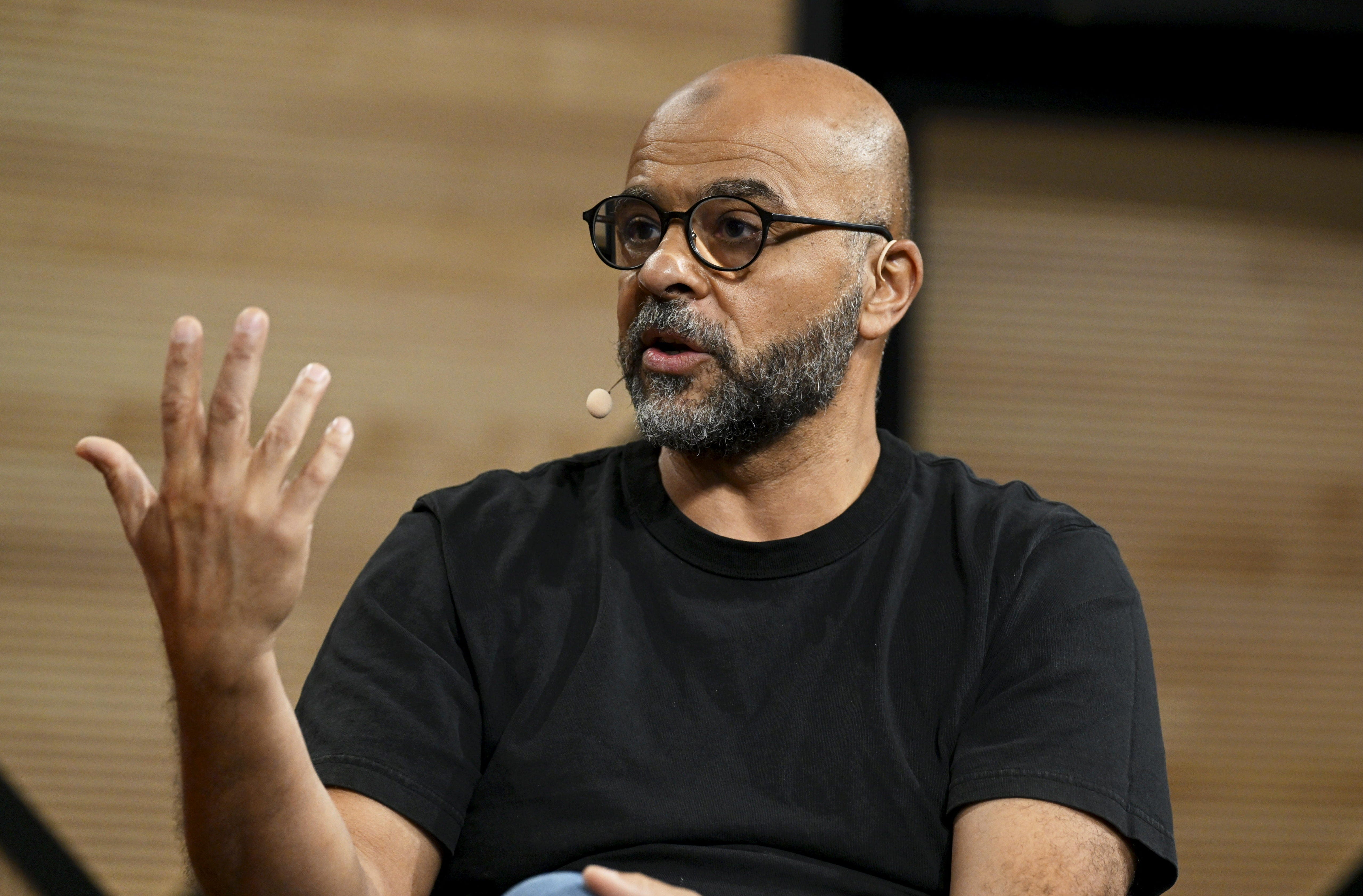 Mo Gawdat at the Nordic Business Forum 2023 in Helsinki in 2023