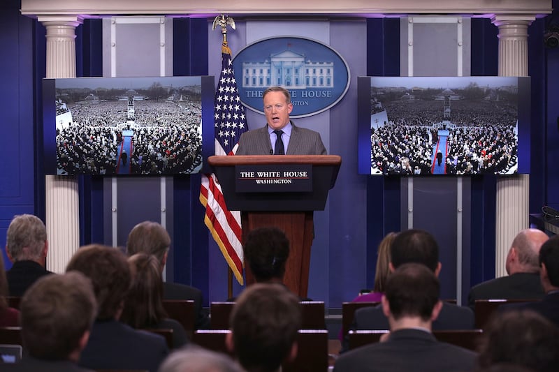 Sean Spicer.