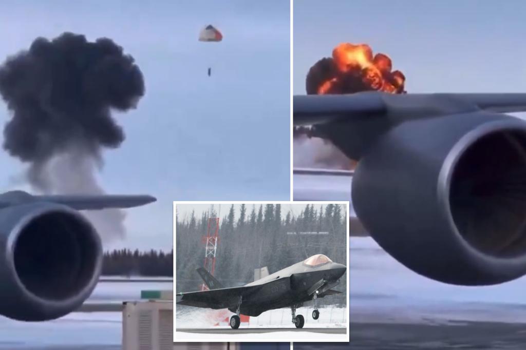 F-35 pilot held nearly hour-long conference call mid-air to fix fighter jet before it crashed