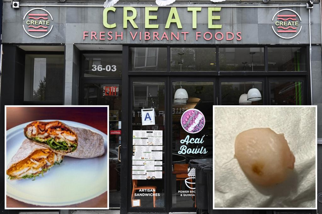 Fingertip discovered in NYC restaurant’s chicken wrap: lawsuit