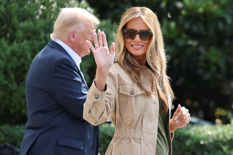 Trump, unlike former first ladies Biden, Obama and Clinton, has not been on the cover of Vogue, whose sister publication is Vanity Fair.