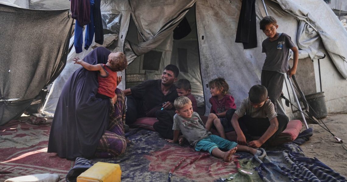 From dawn to dusk, a Gaza family focuses on one thing: finding food