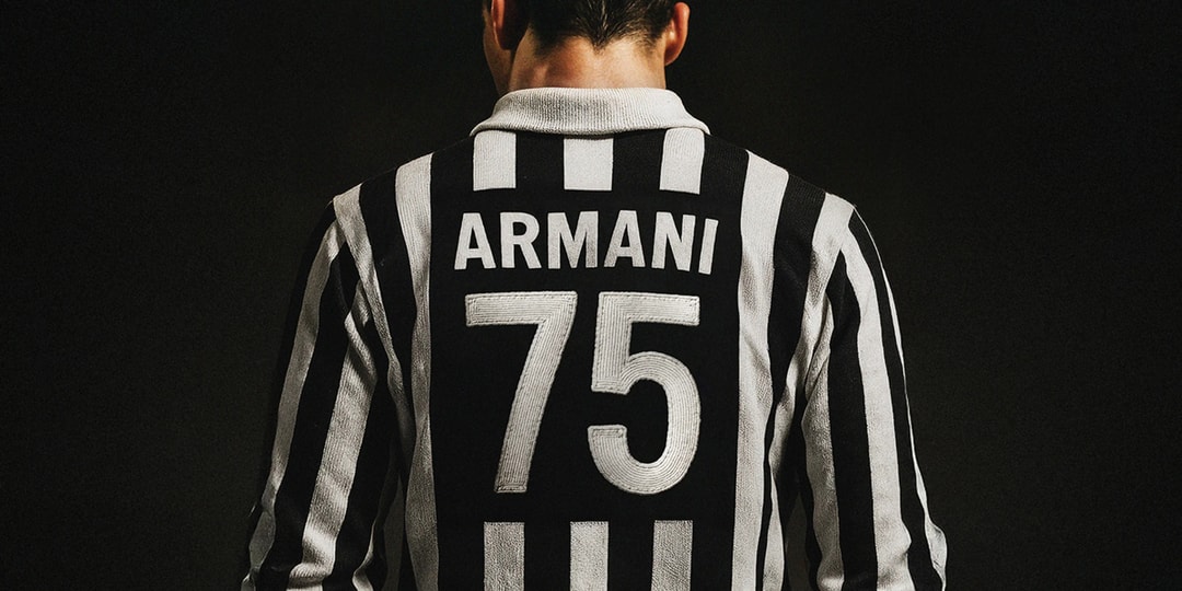 Giorgio Armani Designs Formal Uniforms For Italy’s Juventus F.C.