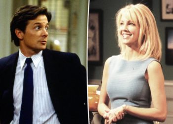 Heather Locklear and Michael J. Fox have sweet reunion nearly 25 years after starring on ‘Spin City’