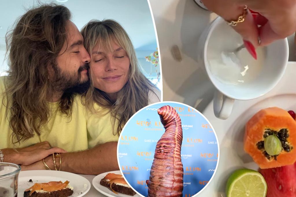 Heidi Klum and husband Tom Kaulitz are doing a months-long ‘worm and parasite cleanse’