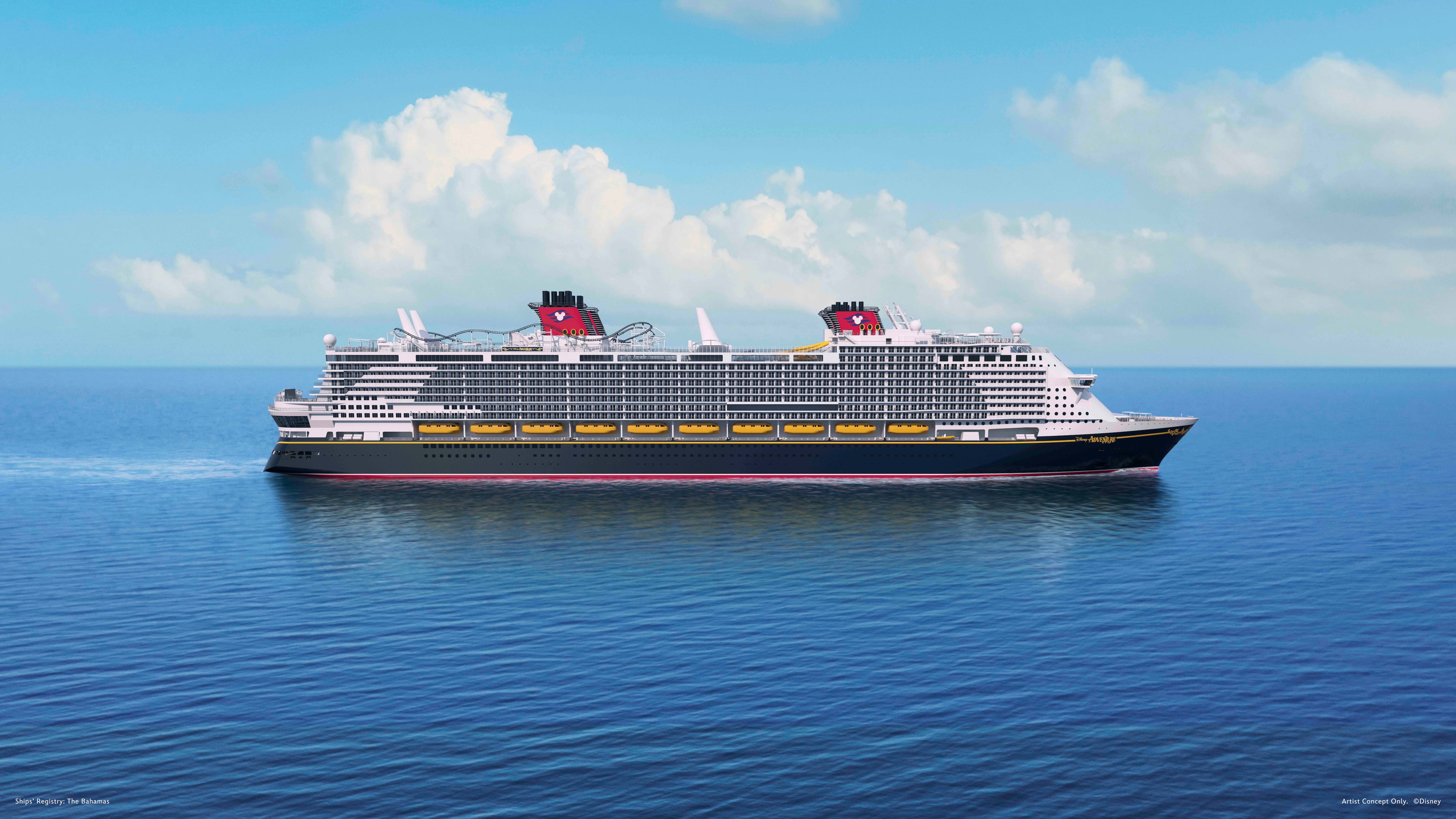 Disney Adventure cruise ship