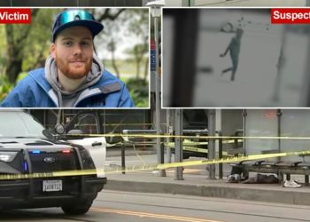 Hero cyclist, 28, killed shielding mom and children from knife-wielding madman at California train station