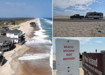 Hurricane Erin forces Outer Banks vacationers to evacuate as monster storm nears North Carolina