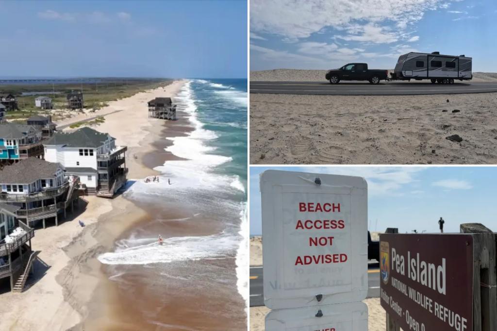 Hurricane Erin forces Outer Banks vacationers to evacuate as monster storm nears North Carolina