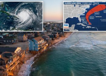 Hurricane Erin’s life-threatening impacts prompt North Carolina evacuations, states of emergency