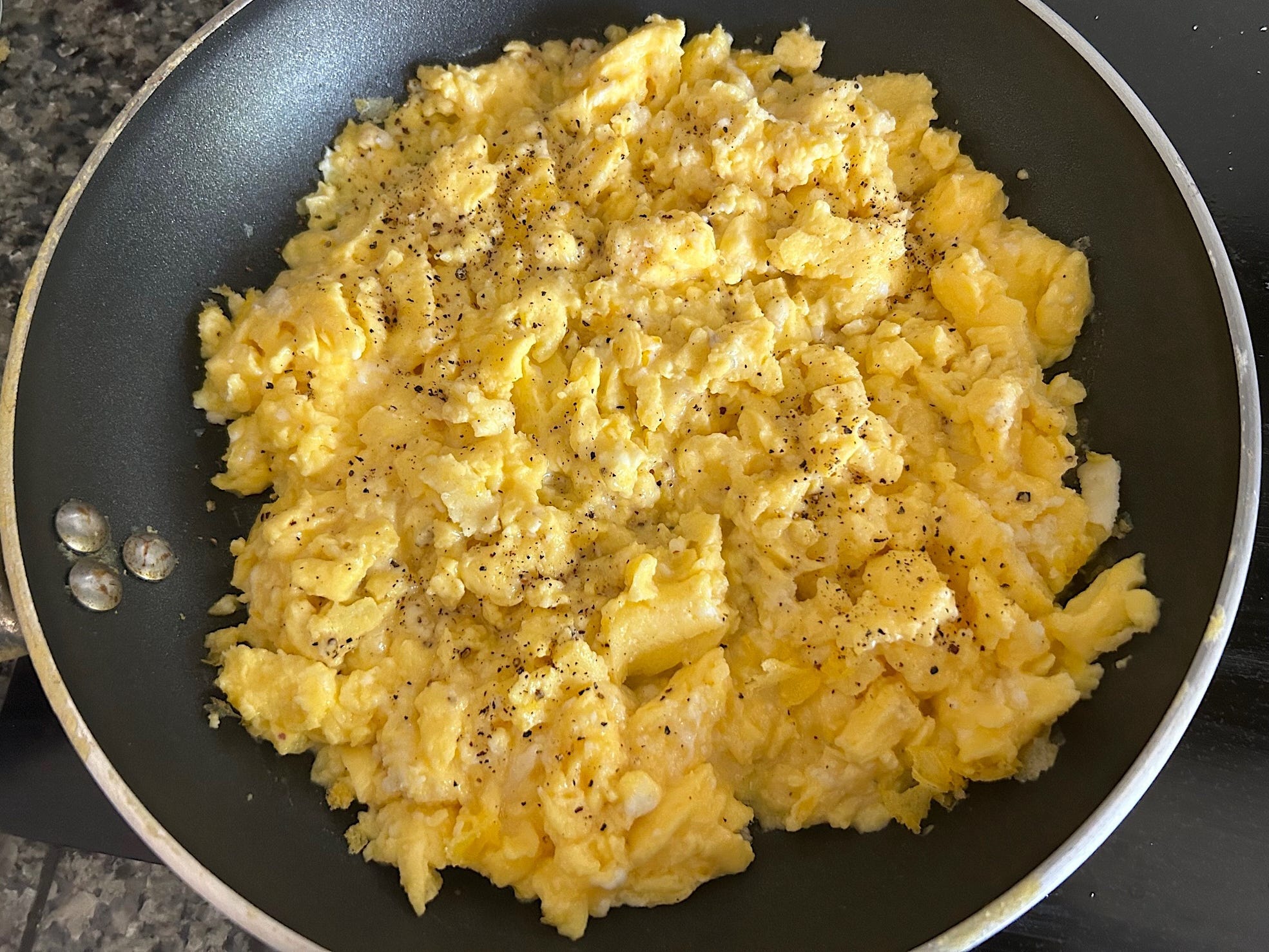 Ina Garten's cacio e pepe eggs
