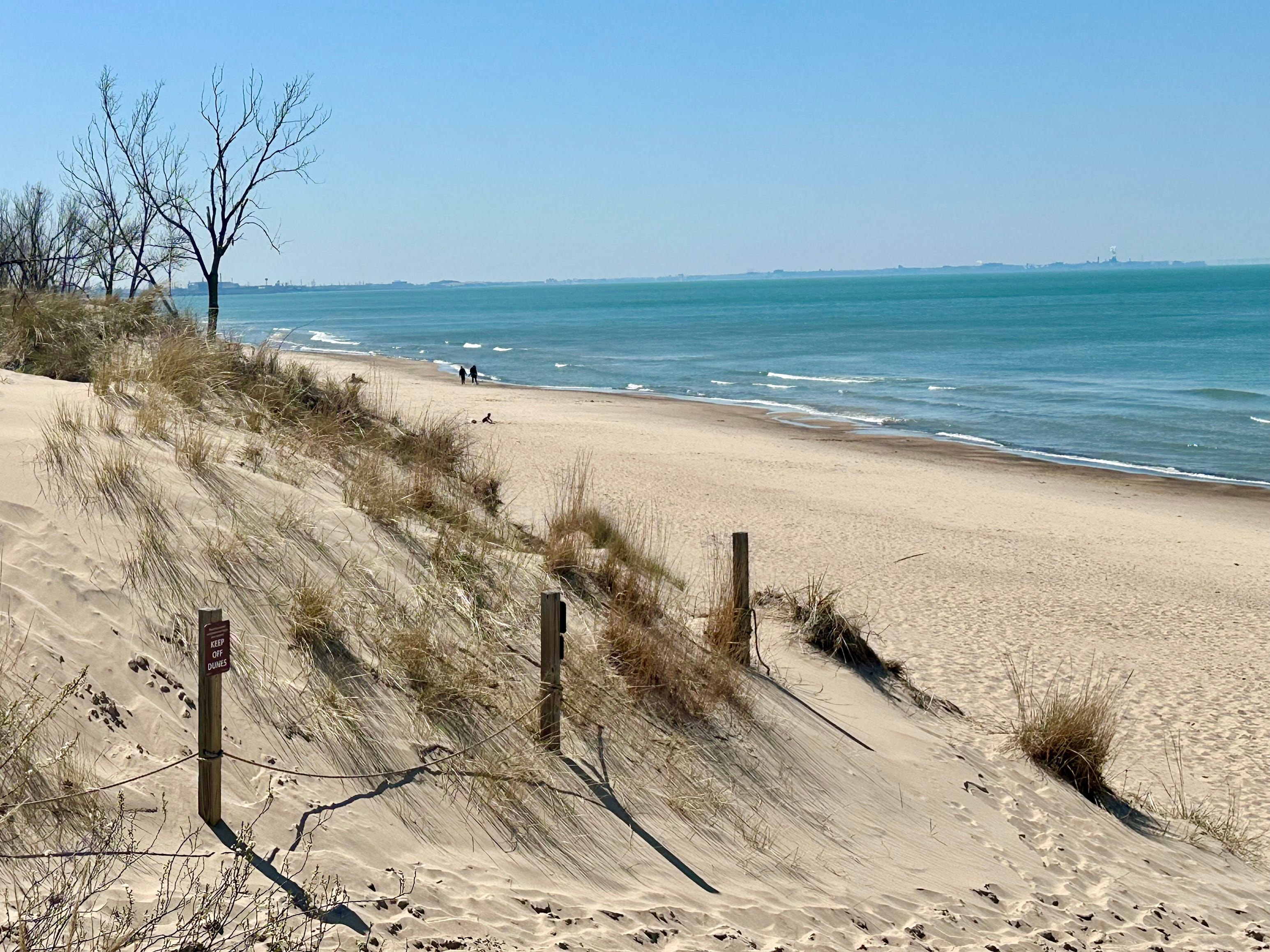 West Beach at Indiana Dunes National Park.