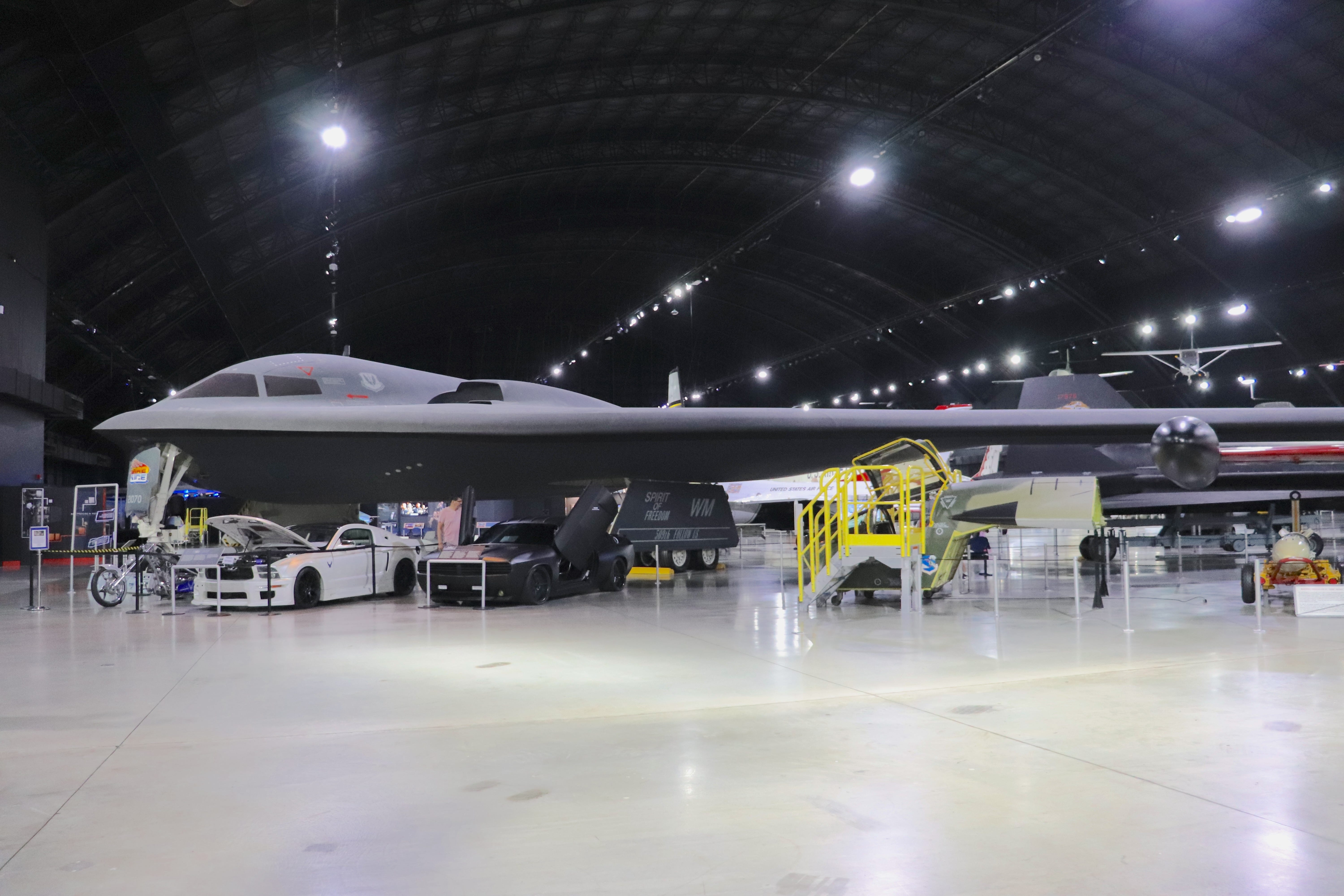 A B-2 at the National Museum of the US Air Force.