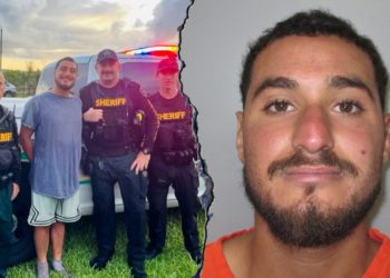 Illegal alien flashes beaming smile in arrest photo after allegedly battering a federal officer