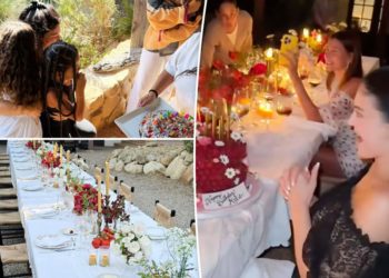 Inside Kylie Jenner’s elegant 28th birthday celebration with Hailey Bieber and more famous pals