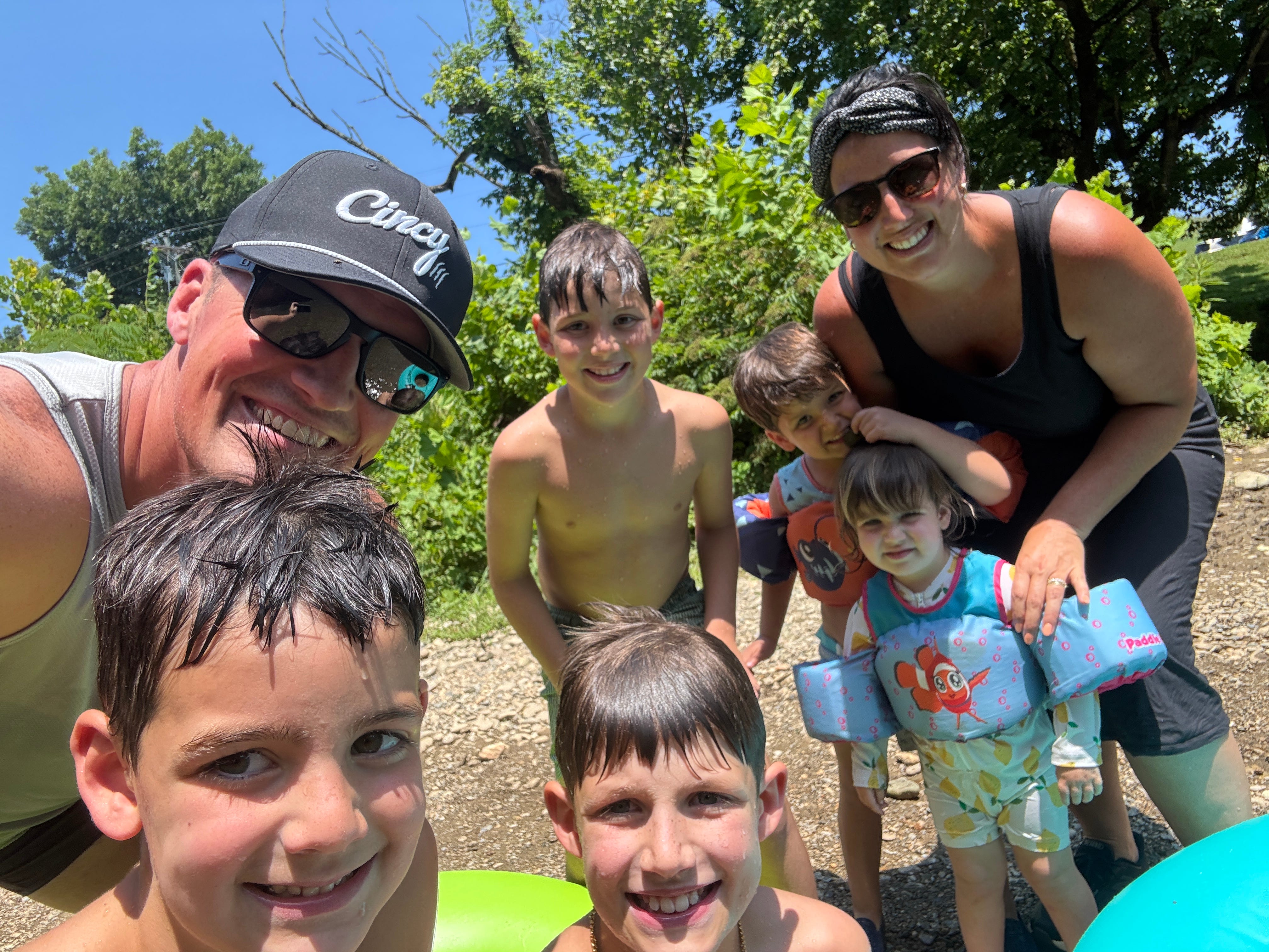 Alexandra Frost and her five children