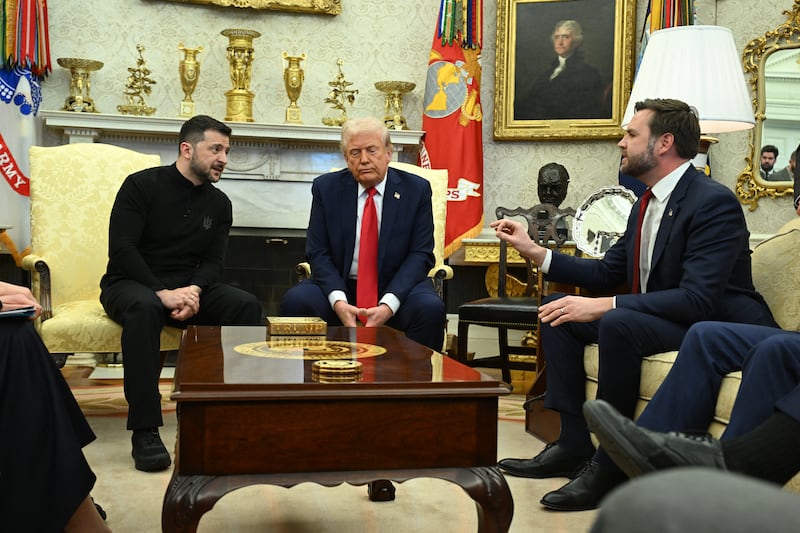 “Have you said 'thank' you once?” Vance confronted Zelensky, who by then had indeed thanked the U.S. for its support several times.