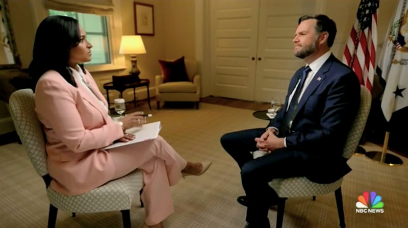 Kristen Welker asked Vance whether he was the 'future of the MAGA movement.'
