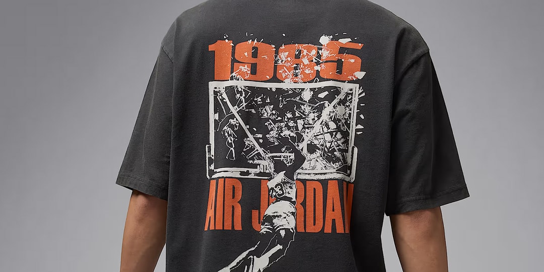 Jordan Brand Drops New Tees Honoring the “Shattered Backboard” Dunk