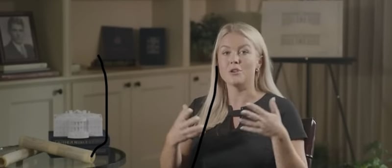 Karoline Leavitt offered tips to prospective administration officials in a training video.