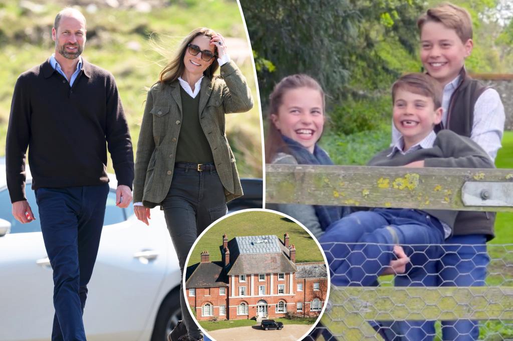 Kate Middleton and Prince William’s new home forces 2 families to ‘move out’: report