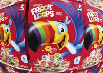 Kellogg says it will remove artificial dyes from cereals by the end of 2027