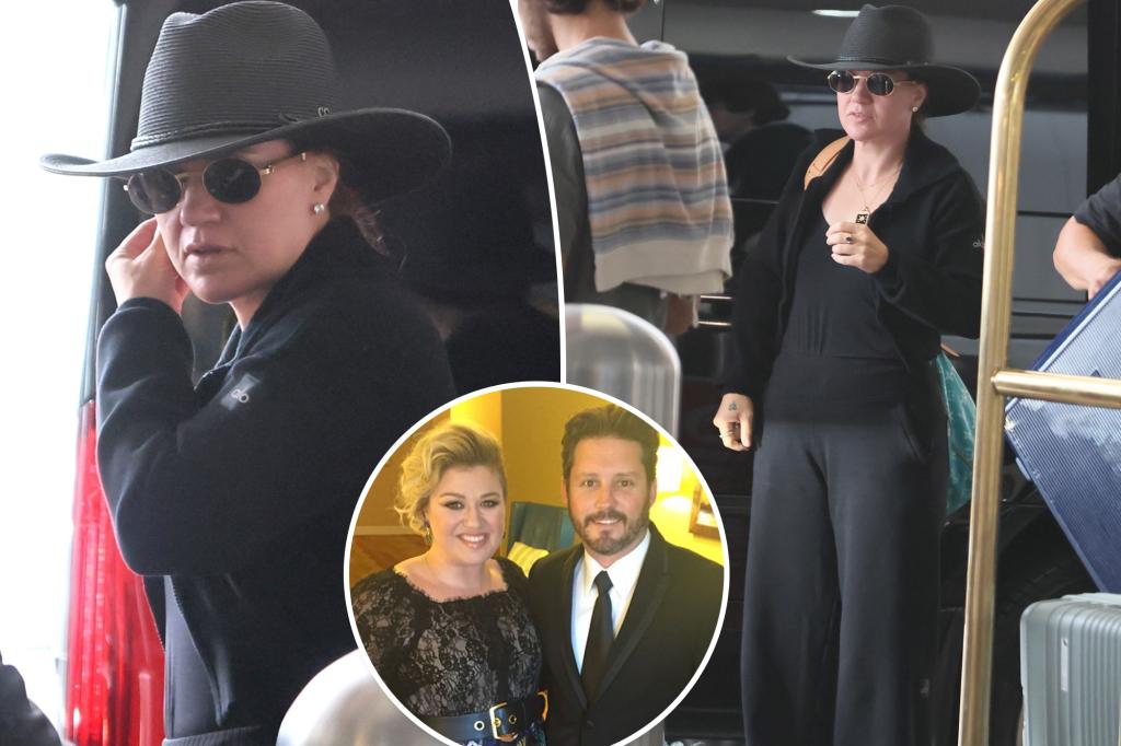 Kelly Clarkson seen for the first time since ex Brandon Blackstock’s death