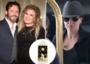 Kelly Clarkson’s $22K tarot card pendant signifies healing and hope after ex Brandon Blackstock’s death