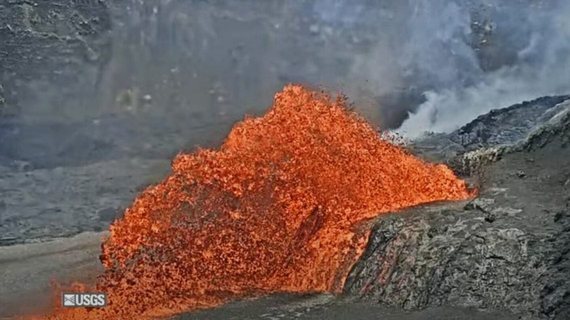Kilauea’s eruption is back as the Hawaii volcano shoots lava for the 31st time since December