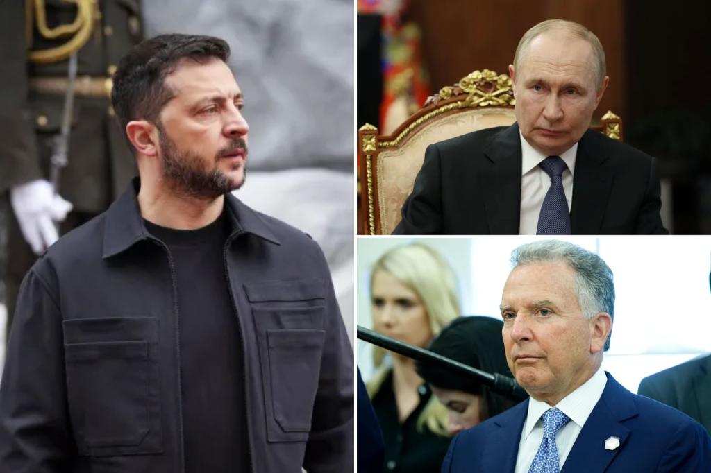 Kyiv racking up possible bilateral summit locations ahead of Witkoff meeting as Russia drags its feet