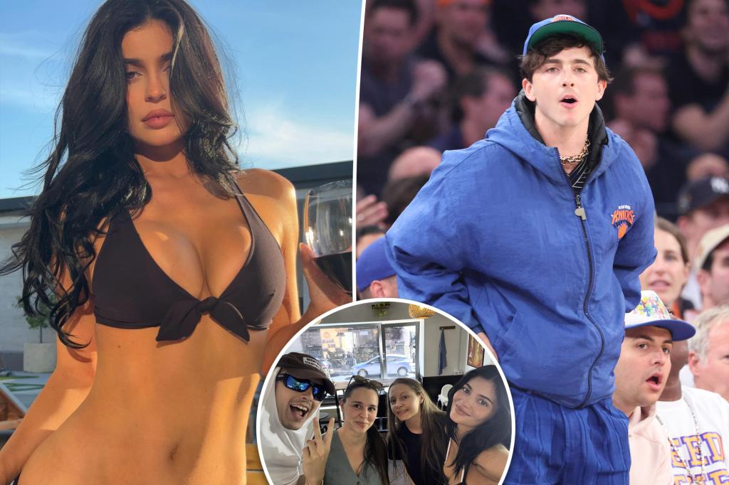 Kylie Jenner and Timothée Chalamet shut down split rumors with Budapest coffee date