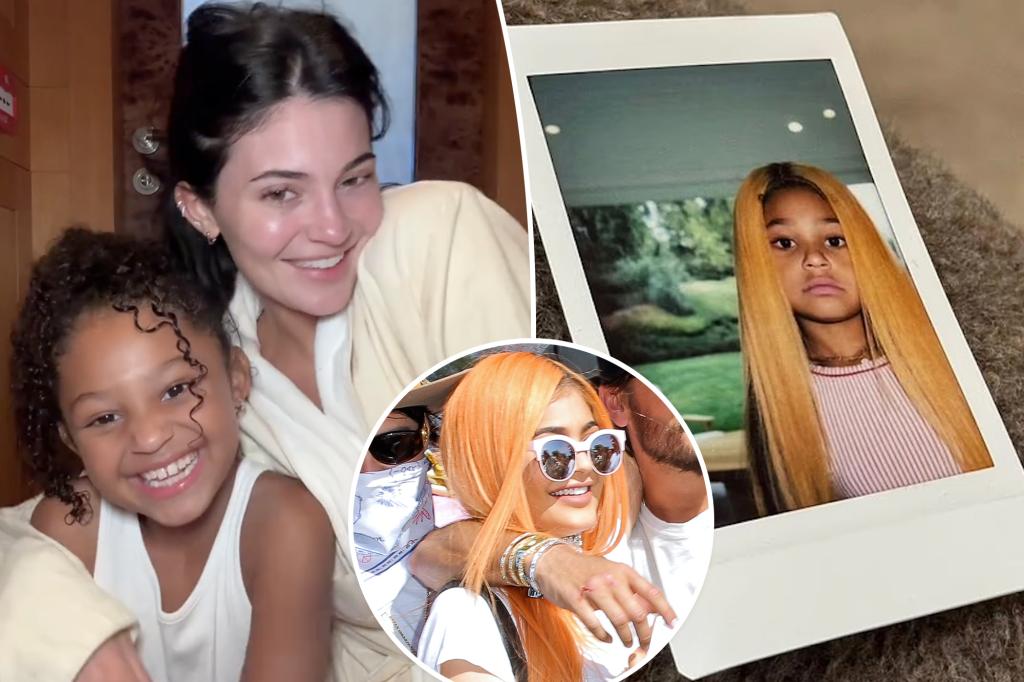 Kylie Jenner’s daughter, Stormi, recreates one of her mom’s iconic ‘King Kylie’ era looks