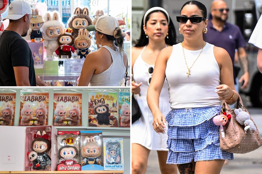 Labubu craze could spell doom for the economy, expert warns