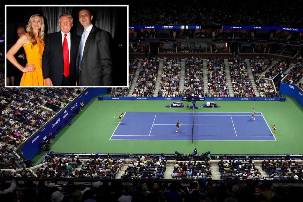 Lara Trump recalls meeting Donald for the first time at the US Open