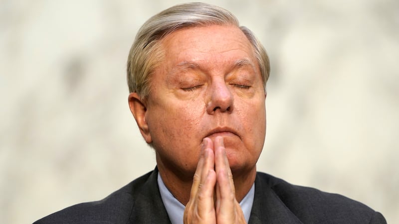 Lindsey Graham compared Mar-a-Lago to North Korea, according to Bob Woodward.