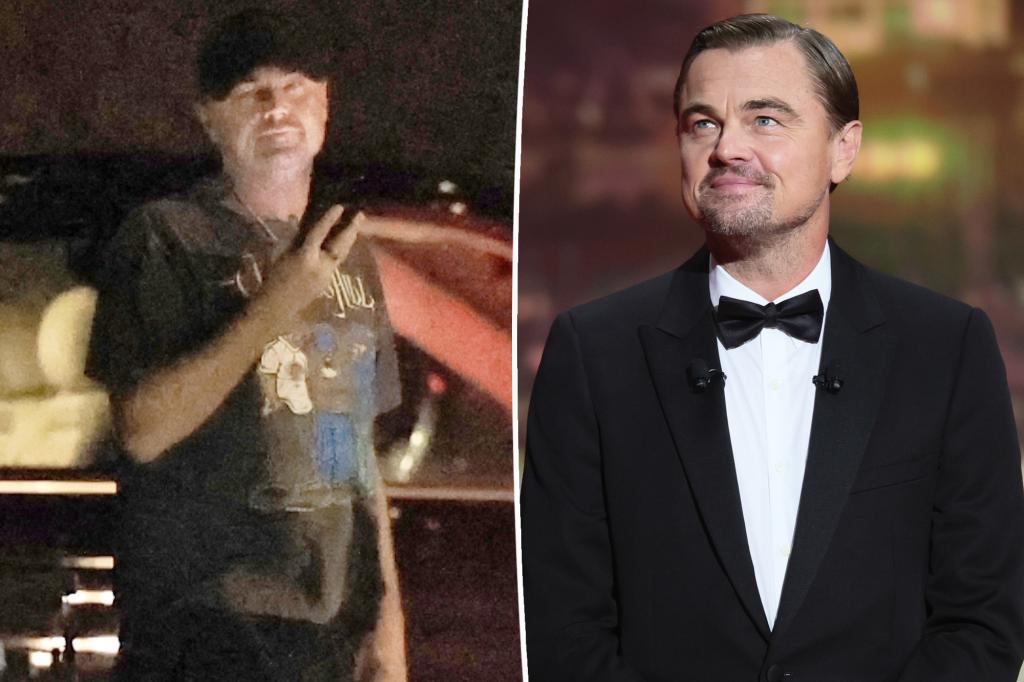 Leonardo DiCaprio suffers embarrassment as he’s stopped and searched by police who don’t recognize him