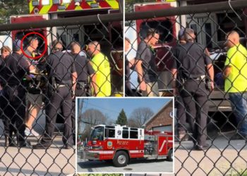 Long Island fire chief Peter Alt caught cursing, yelling at distressed 10-year-old as she’s placed in ambulance: ‘Shut the f–k up’