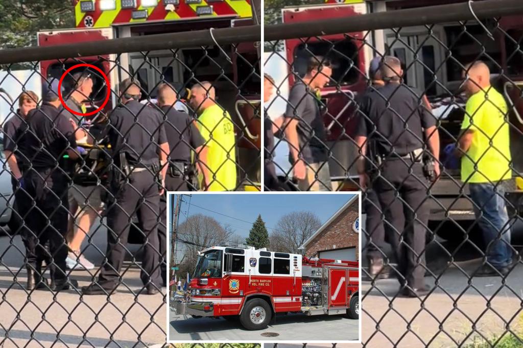 Long Island fire chief Peter Alt caught cursing, yelling at distressed 10-year-old as she’s placed in ambulance: ‘Shut the f–k up’